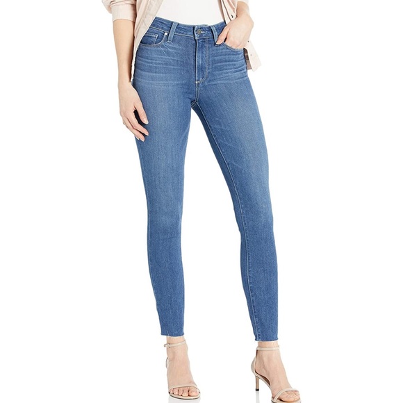 PAIGE Denim - PAIGE Women’s Size 29 HOXTON ANKLE RAW HEM SKINNY JEAN - ALYESKA* High Waisted